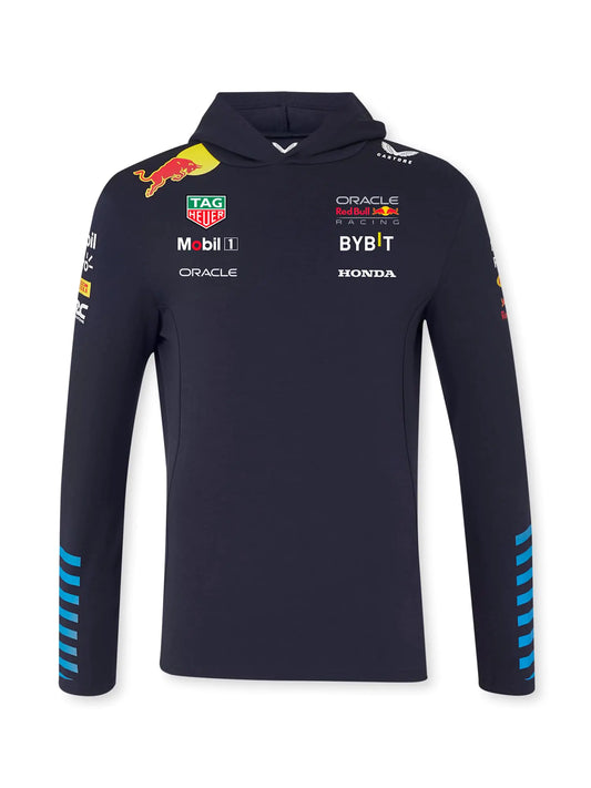 Castore Red Bull F1 2024 Team Navy Hoodie for Men