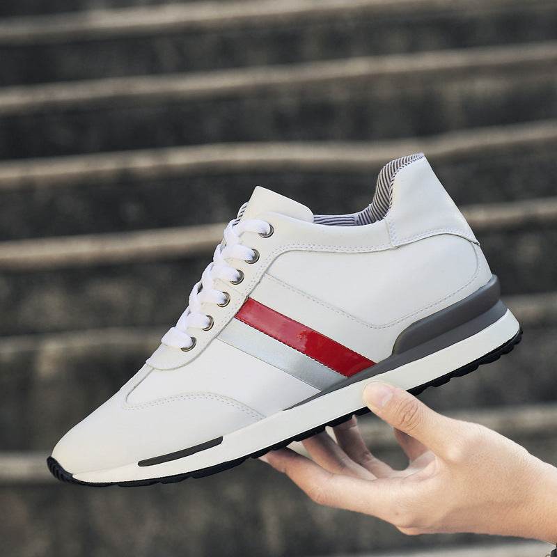 Men's Invisible Elevated Casual Leather Shoes - Velora