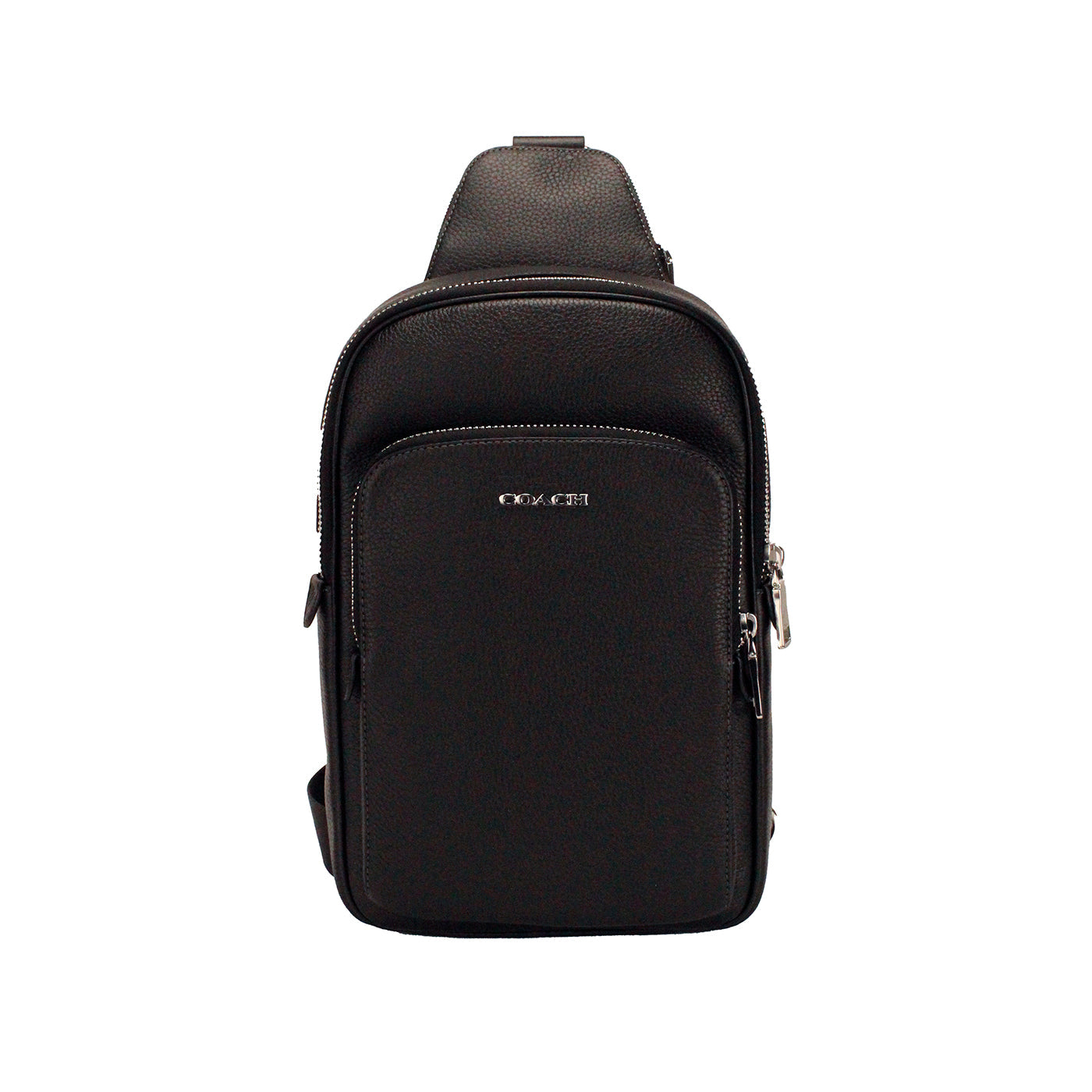 Coach Ethan Pebbled Leather Shoulder Sling