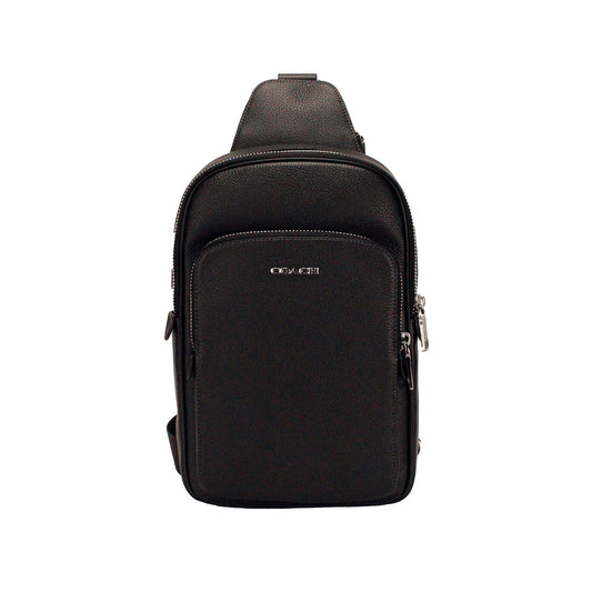 Coach Ethan Pebbled Leather Shoulder Sling