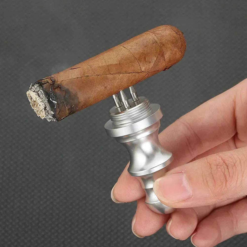 Multifunctional Cigar Pin Holder and Hole Punch - Velora