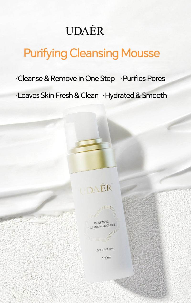 UDAER Purifying Cleansing Mousse Facial Cleanser - Velora