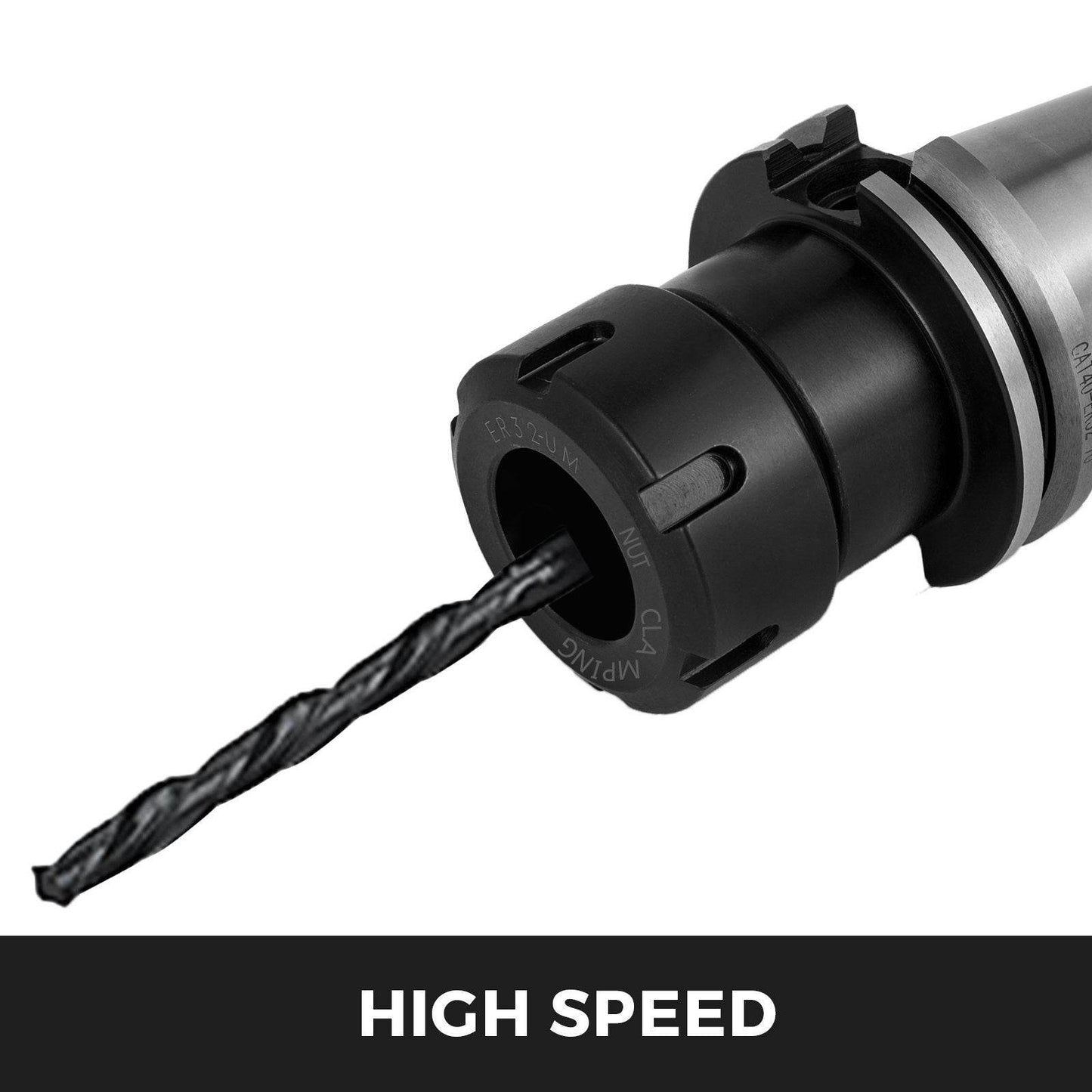 Collet Set 5 PCS , CAT40 ER32 Collet Chuck, For CNC Engraving Machine & Milling Lathe Tool - Velora