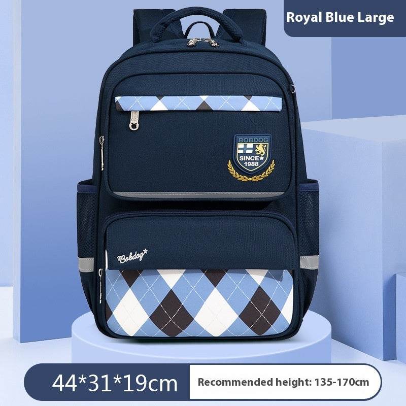 Boys Burden Relief Spine Protection Children's Schoolbag - Velora