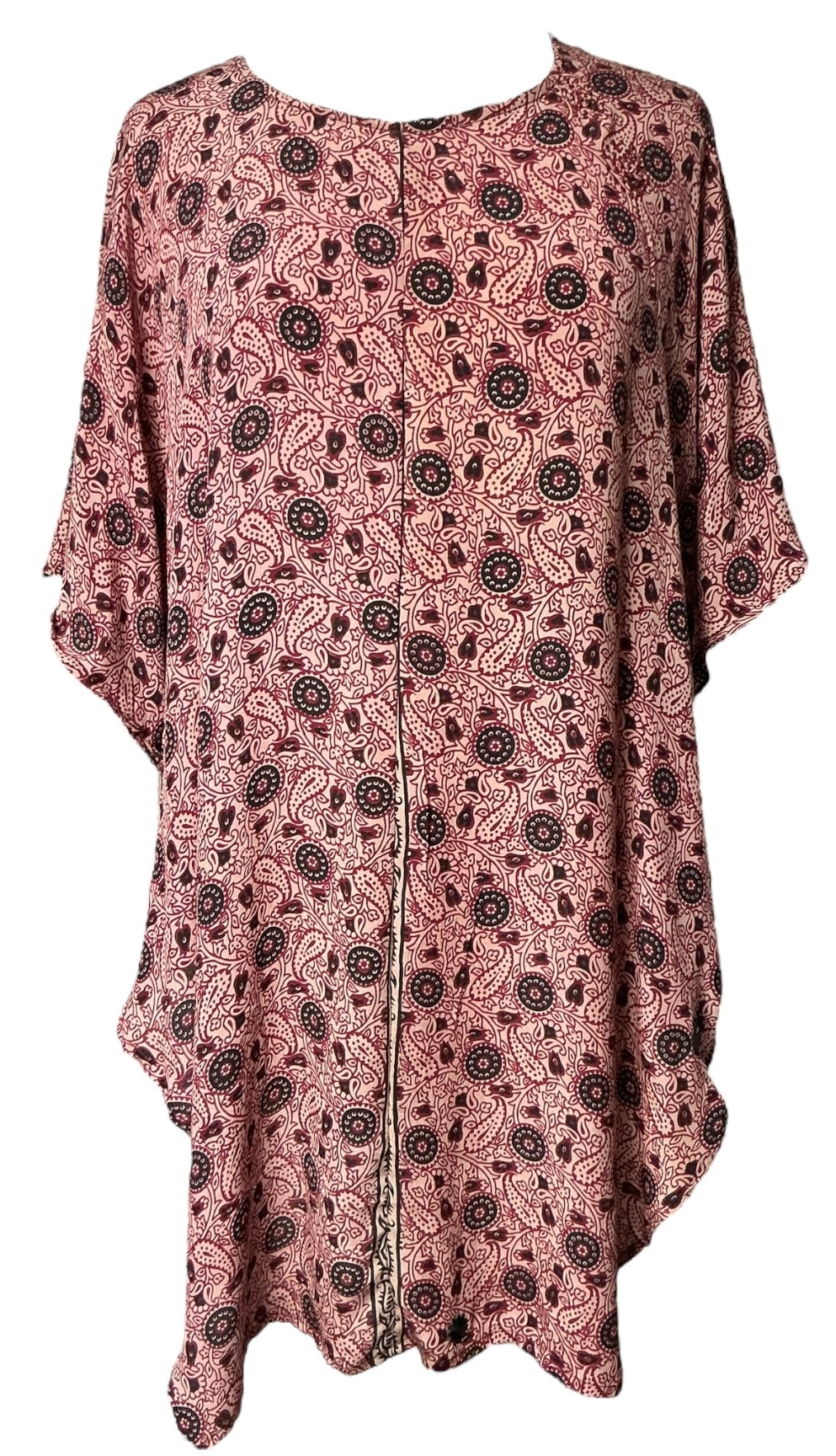 PRC6975 Avatar Pure Silk Waterfall Top - Velora