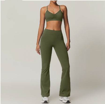 2pcs Yoga Outfit set Sport Fitness Workout Gym wear for women - Velora