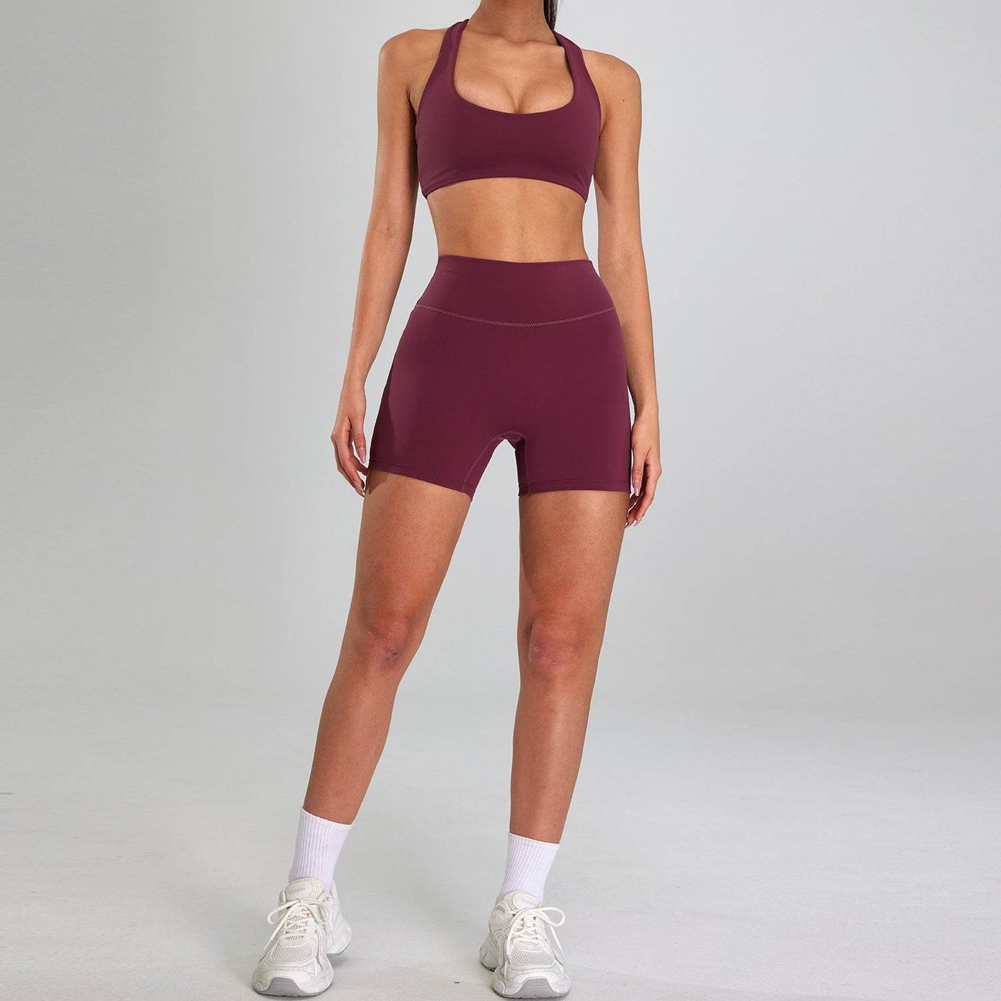 Stylish Fashion Gym clothes for women Crop workout top and Short Pant - Velora