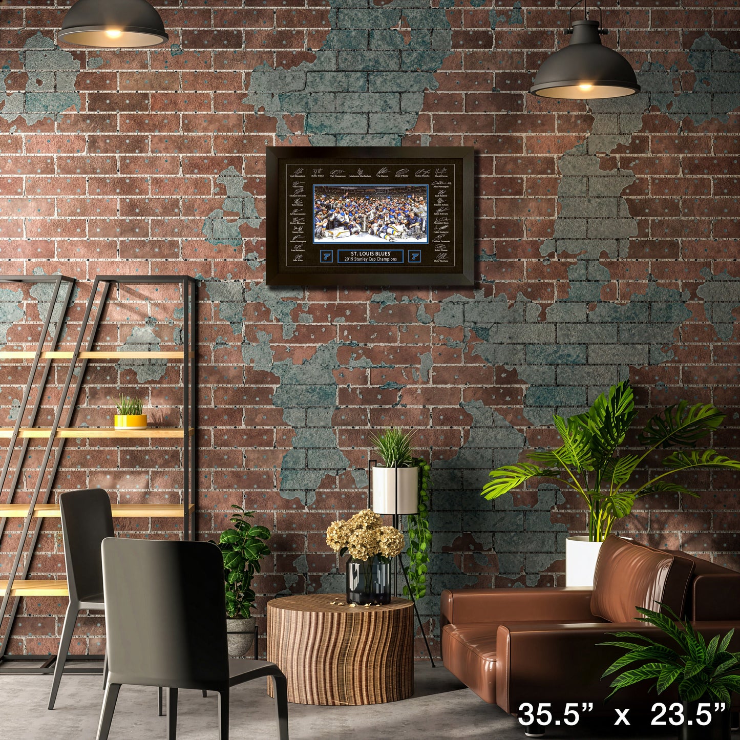 St.Louis Blues 2019 Stanley Cup Replica Signature Frame