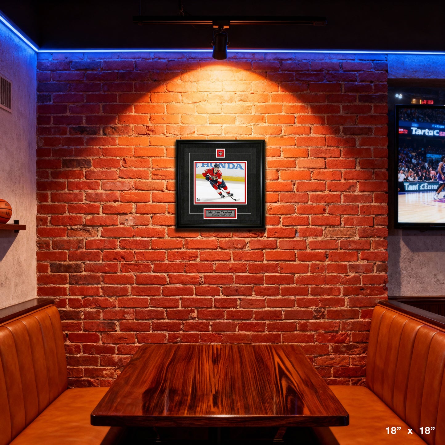 Matthew Tkachuk Framed Pin & Plate Florida Panthers