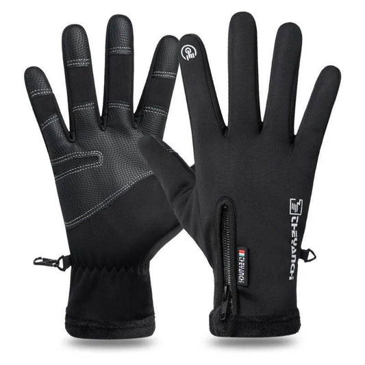 Winter Gloves Touchscreen Non-Slip Unisex Waterproof Windproof Warm Cycling Ski Sports Gloves Women Men - Velora