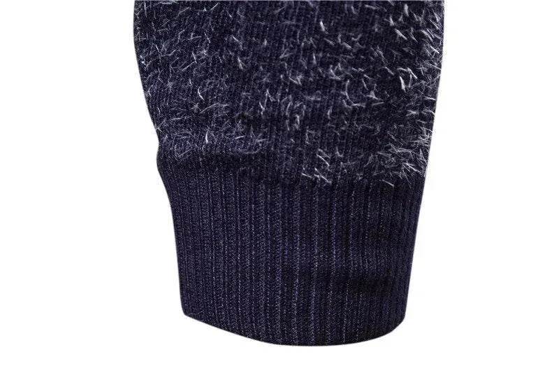 Christmas deer Knit Cashmere sweater for men - Velora