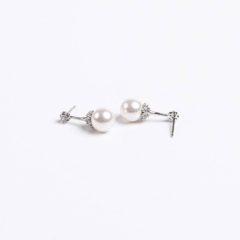 Elegant pearl earrings - Velora