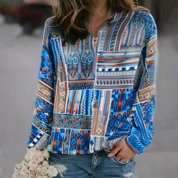 Digital Printed Women's Sweater - Velora