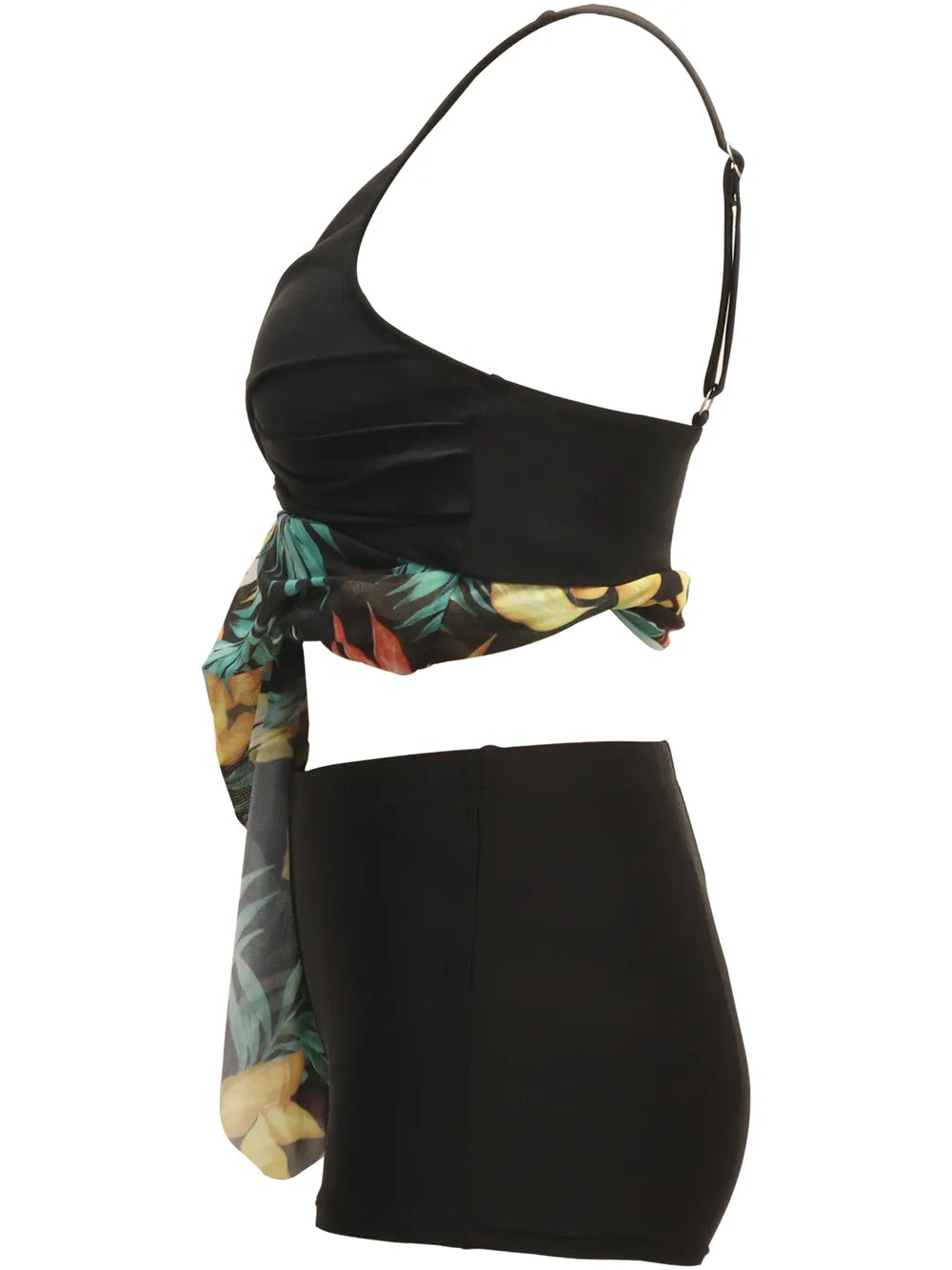 Printed Wide Strap Two-Piece Swim Set - Velora