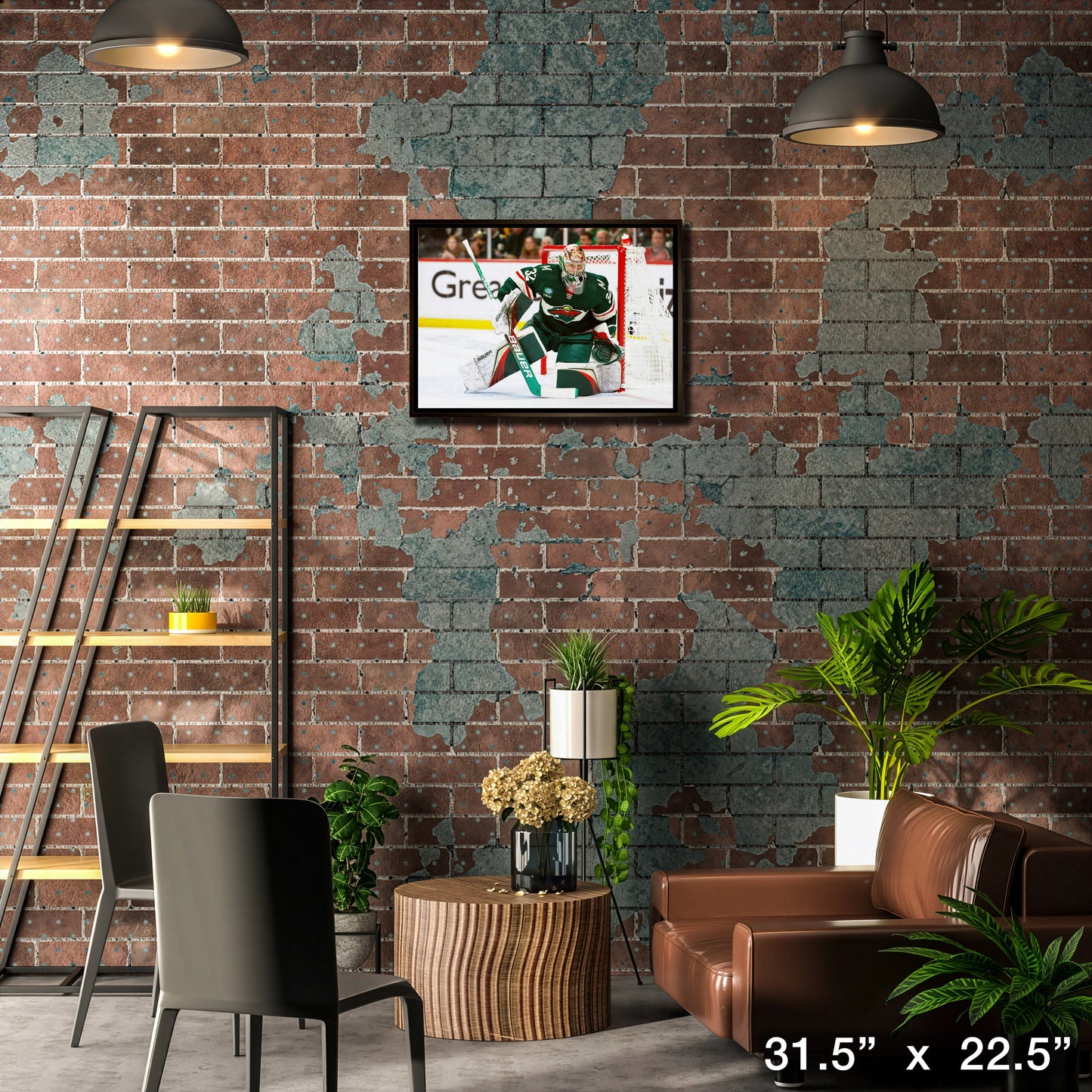 Filip Gustavsson 20x29 Framed Canvas Wild Protecting the Net-H