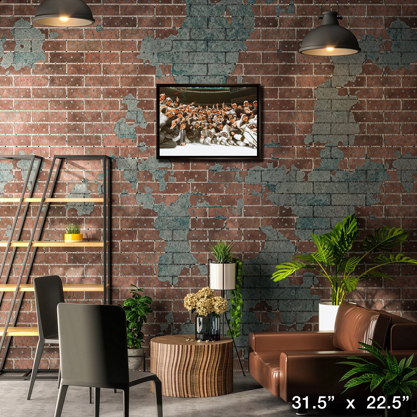 Boston Bruins 20x29 Framed Canvas 2011 Stanley Cup