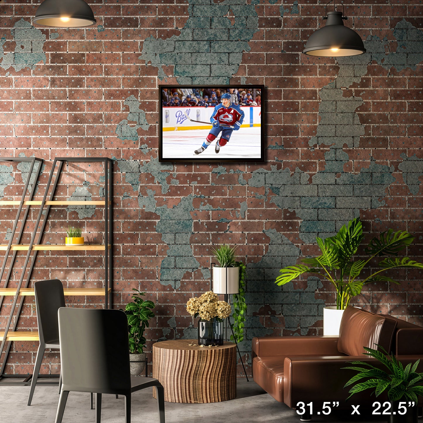 Cale Makar 20x29 Framed Canvas Colorado Avalanche