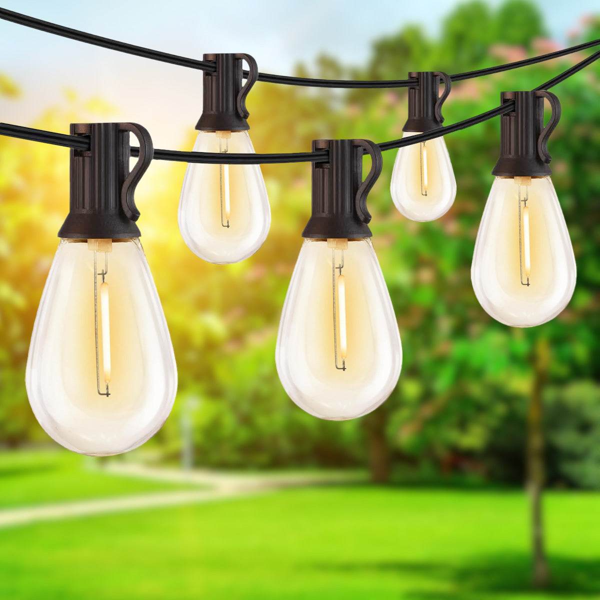 High Voltage Direct Insertion S14 Light String Party Light