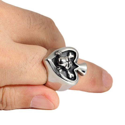 Artistic Retro Men's Ring Skull