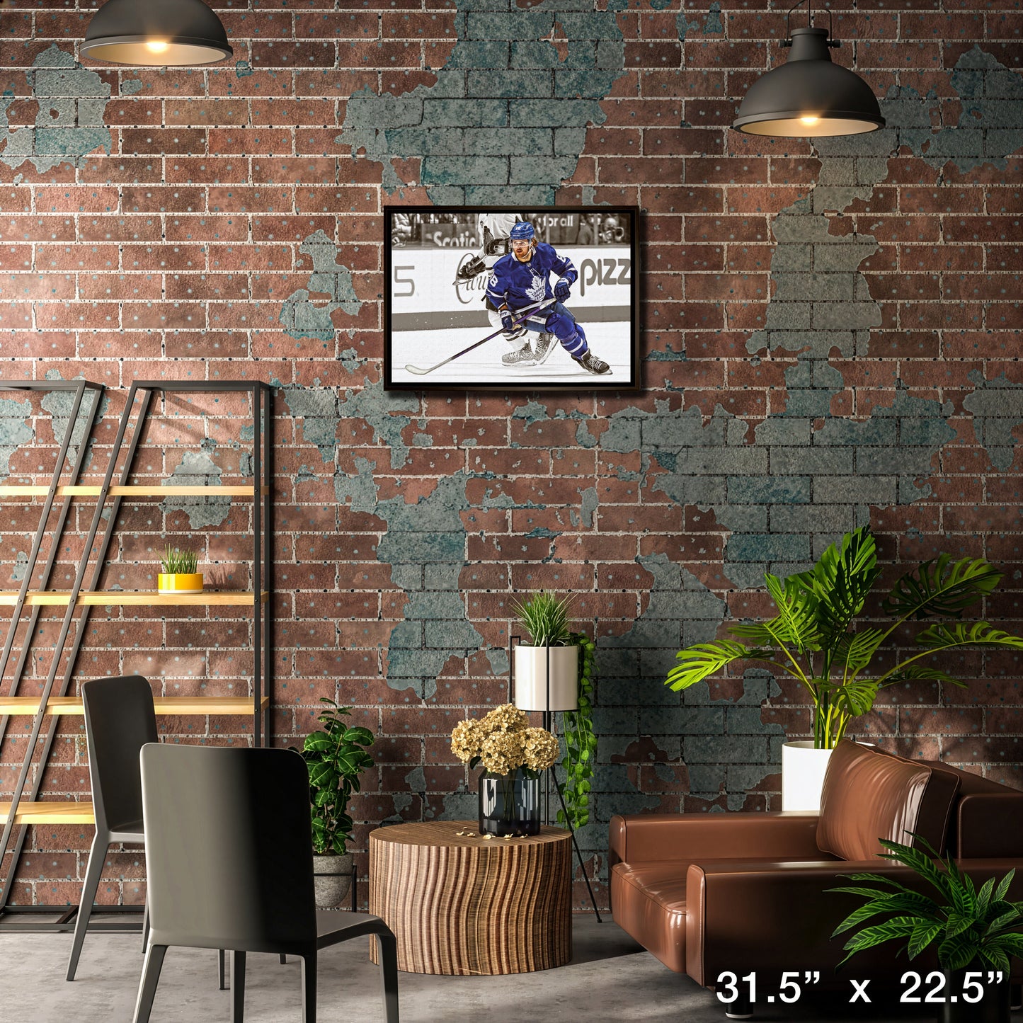 William Nylander Toronto Maple Leafs Framed 20x29 Spotlight Canvas