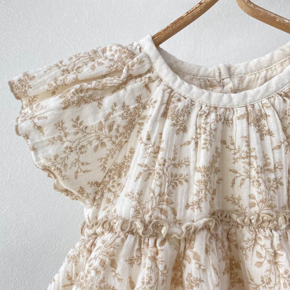 Onesie Baby Crepe Printed Baby Rompers - Velora