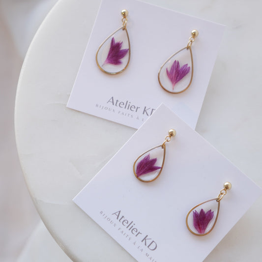 Boucles d'oreilles - goute - Velora