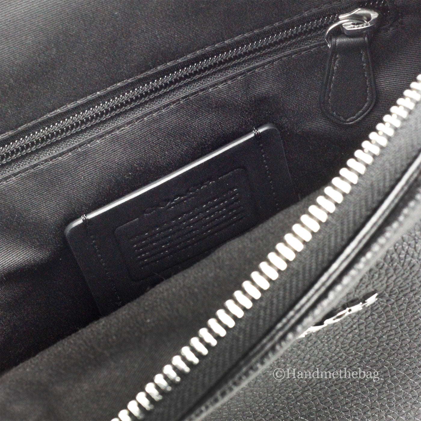 Coach Ethan Pebbled Leather Shoulder Sling