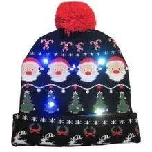 LED Light Christmas  Beanies