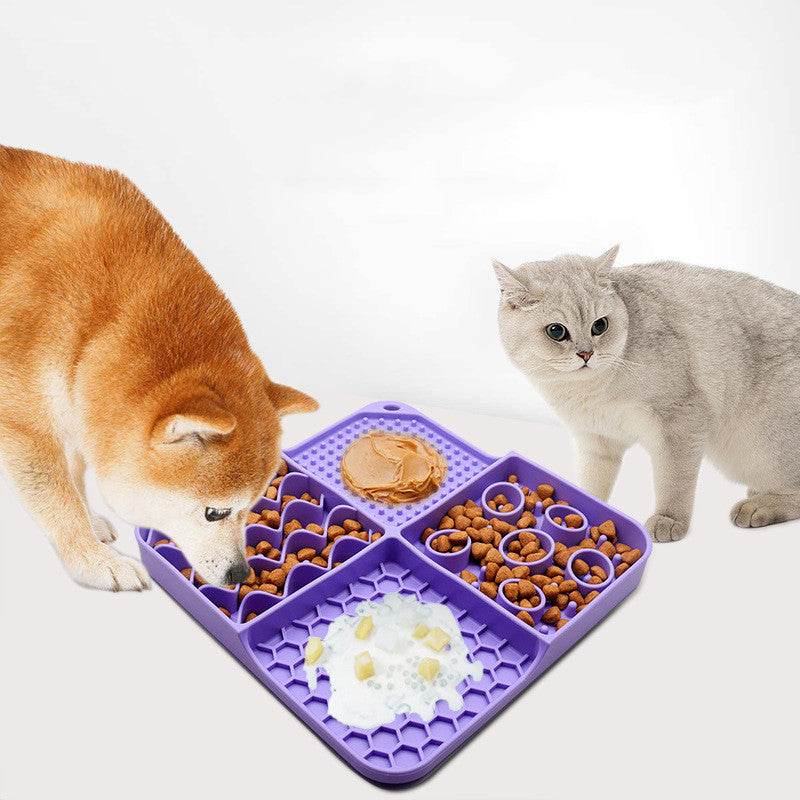 Silicone Pet Licking Mat Cat Dog Lick Mat - Velora