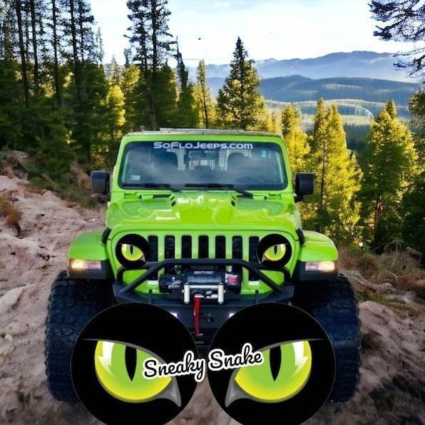 Car Headlight Decal Sticker - Velora