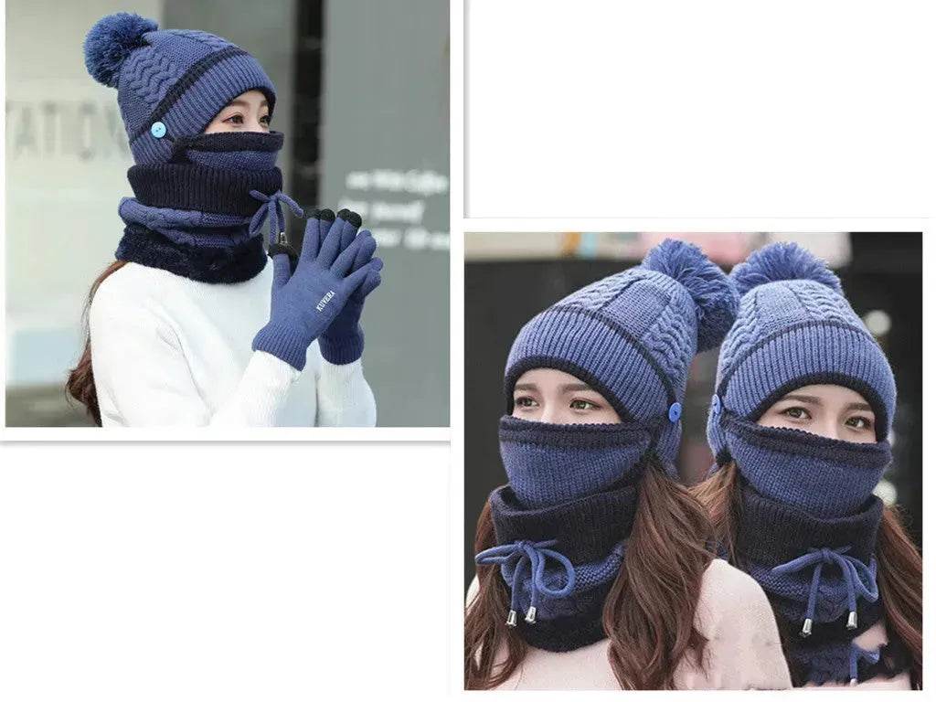 Buy Full Face winter cover knitted mask balaclavas for cold weathers - Velora