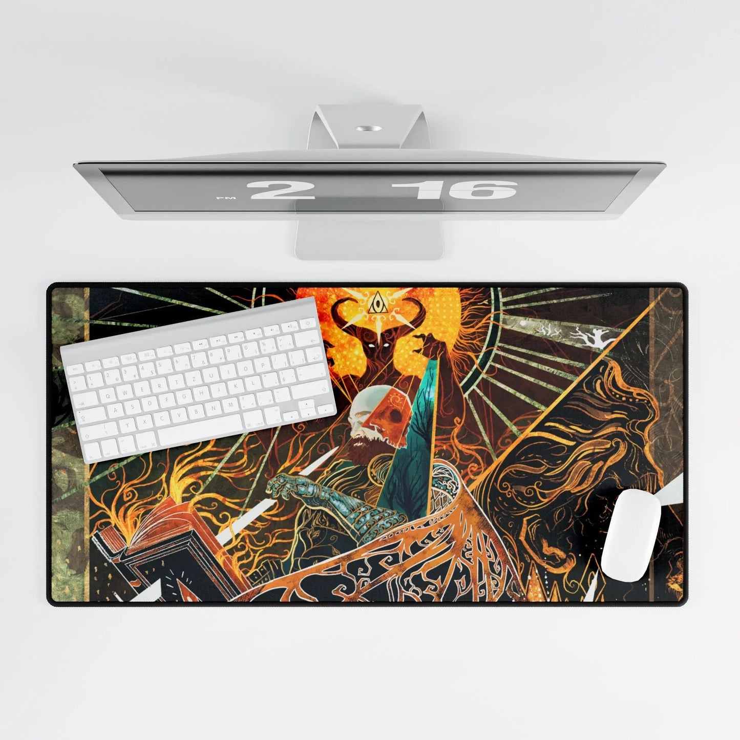 Demonic Tutor Playmat and Computer Mat