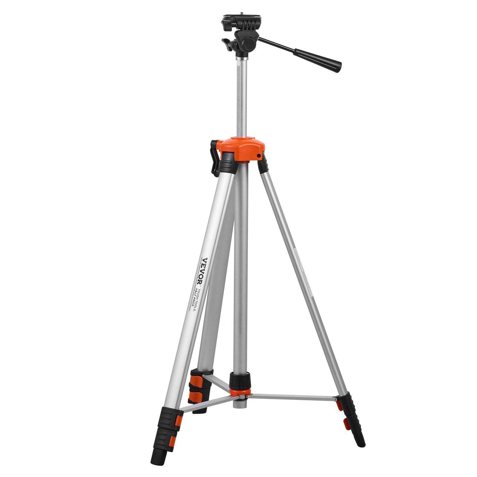 Laser Level Tripod X 20 Thread 27.36-68.11 Inch Height Adjustment - Velora