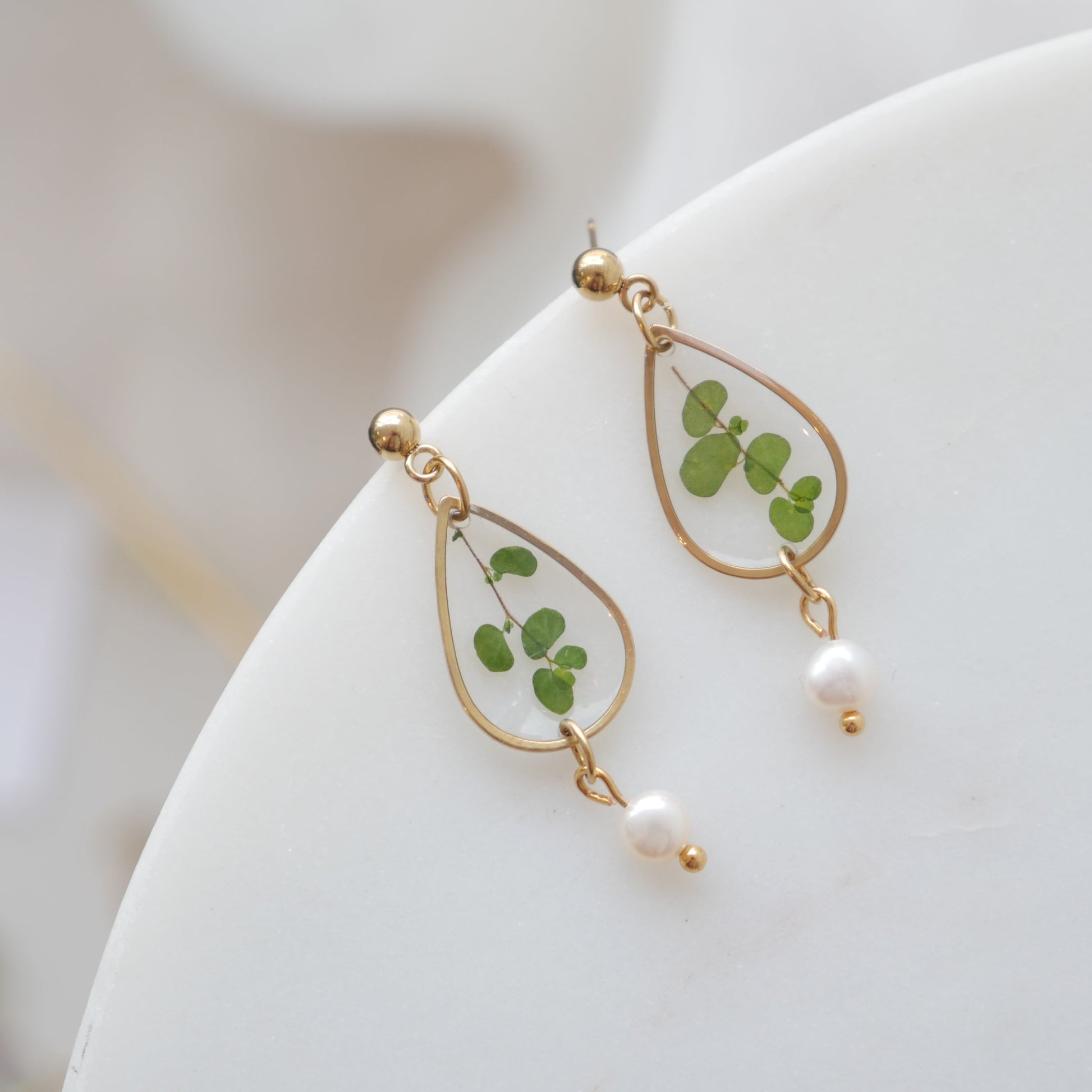 Boucles d’oreilles Chloé - goute (moyen) - Velora