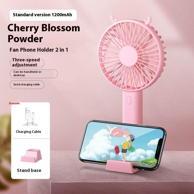 Handheld Usb Mini Portable Folding Aromatherapy Fan - Velora
