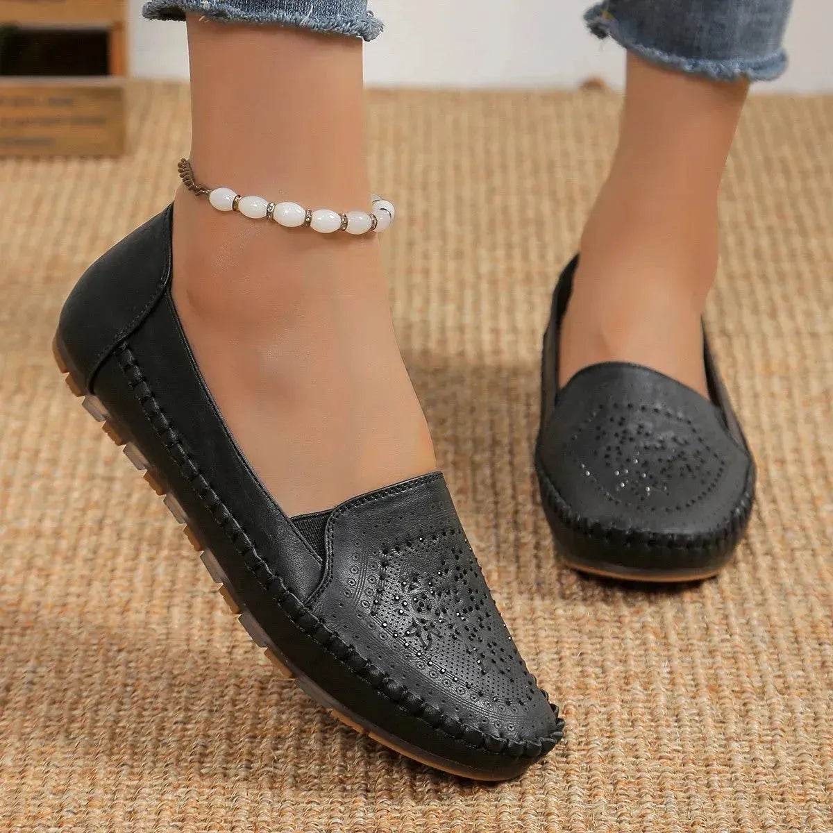Formal Work Loafer Flat shoes for Women - Velora
