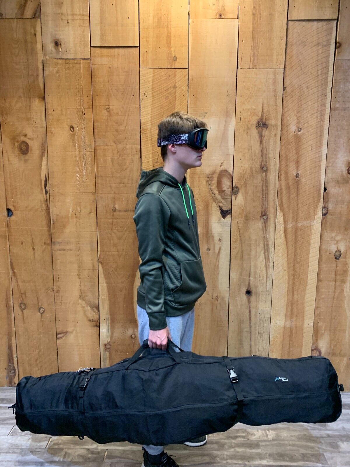 Europe Bound Ski And Snowboard Bag Black - Velora