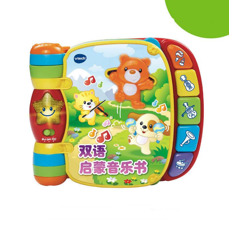 Touch Book Early Childhood Education Music Story Bilingual Learning Machine - Velora