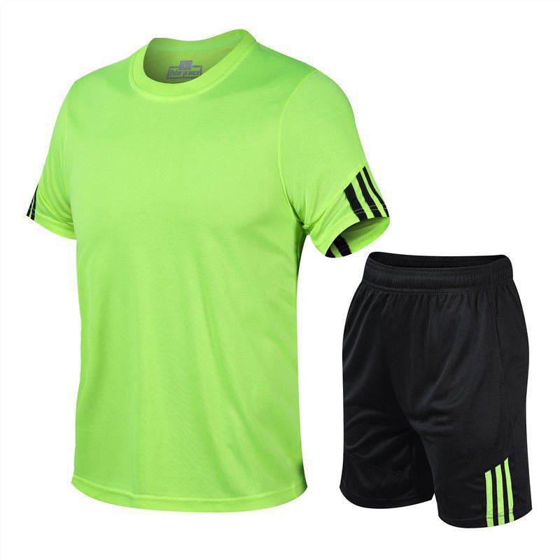 2pcs Men's Sportwear Soccer Football Active wear Fitness wear for men - Velora