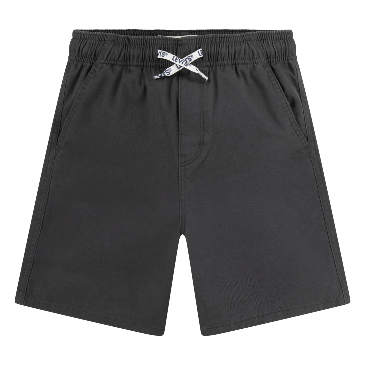Levis Kids Twill Pull-On Shorts - Black Oyster