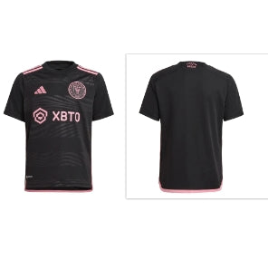 Inter Miami Away Jersey 22/23 - Black (Custom)