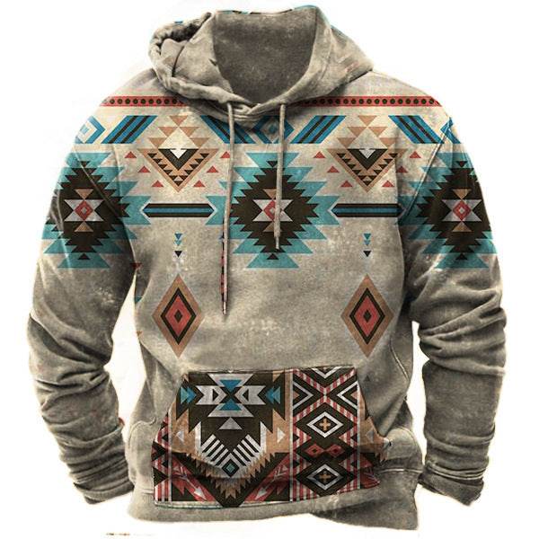 Men's Street Sports Fashion Digital Print Sweatshirt - Velora