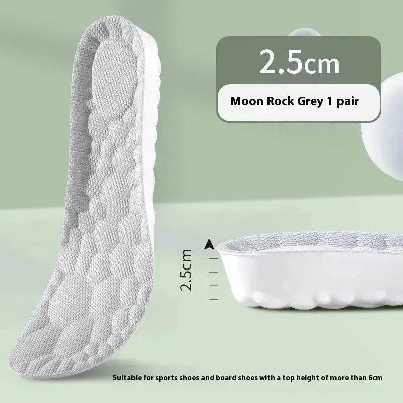Inner Heightening Shoe Pad Sneakers Heightening Insole heel inserts for shoes - Velora
