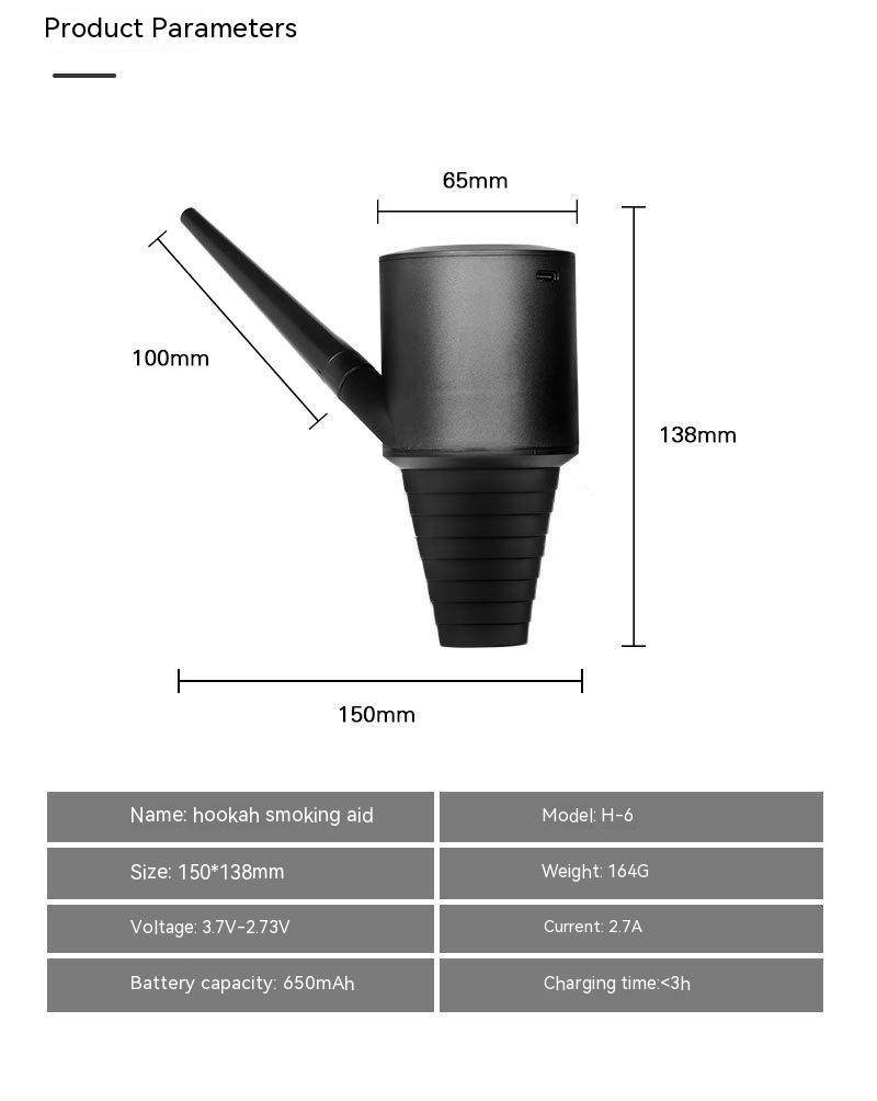 Filter Hookah Suction Aid Accessories - Velora