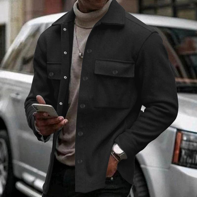 Men's Casual And Fashionable Slim Fit Jacket - Velora