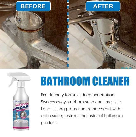 Stainless Steel Cleaner For Bathroom Washbasins, Stain Removal Cleaner For Shower Room Glass Scale, Bathtub Cleaner - Velora