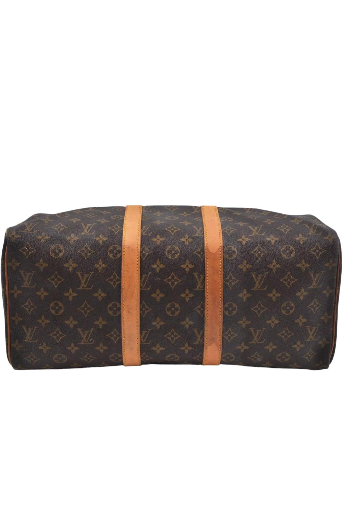 Louis Vuitton Monogram Keepall 45 Travel Boston Bag M41428 LV L0773 - Velora