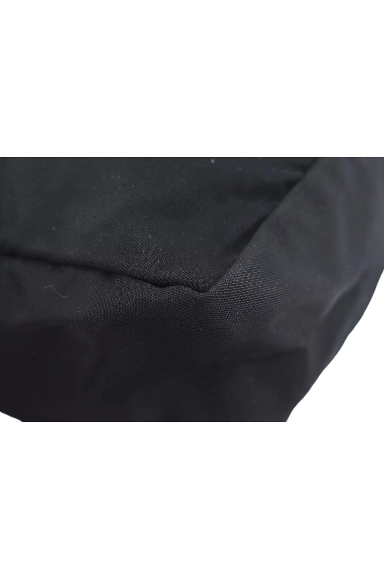 PRADA Nylon Leather Pouch Purse Black 3978K - Velora