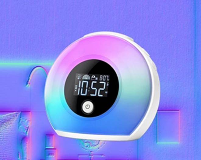 Digital Music Alarm Clock - Velora