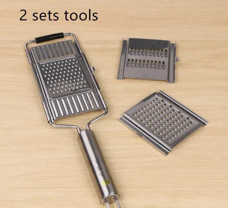 Stainless Steel Grater, Vegetable And Fruit Slicer, Peeler - Velora